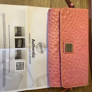 Pink Dooney & Burke Crossbody